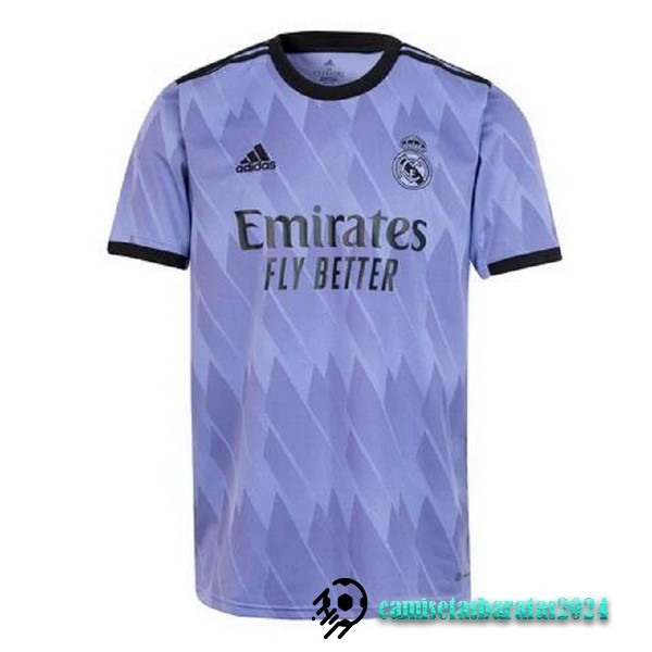 Replicas Tailandia Segunda Camiseta Real Madrid 2022 2023 Purpura