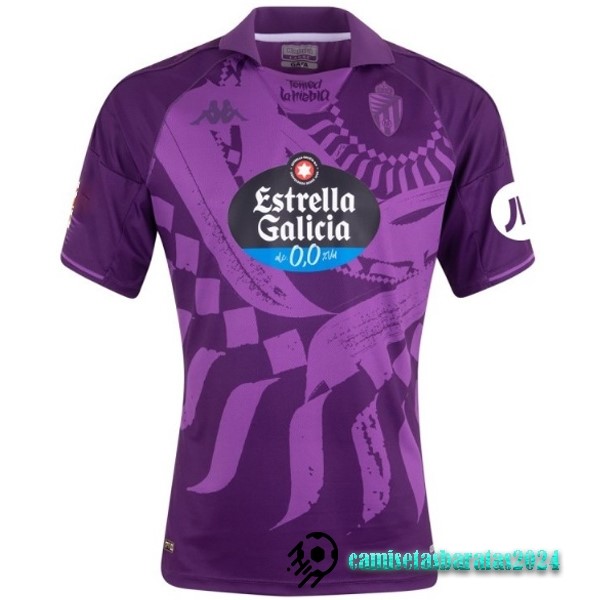 Replicas Tailandia Segunda Camiseta Real Valladolid 2023 2024 Purpura