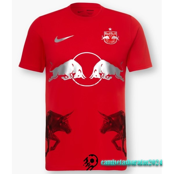 Replicas Tailandia Segunda Camiseta Red Bull Salzburgo 2022 2023 Rojo