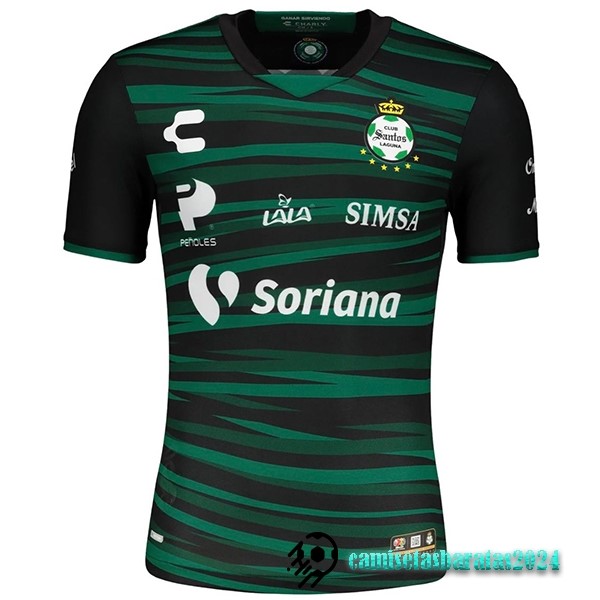 Replicas Tailandia Segunda Camiseta Santos Laguna 2022 2023 Verde