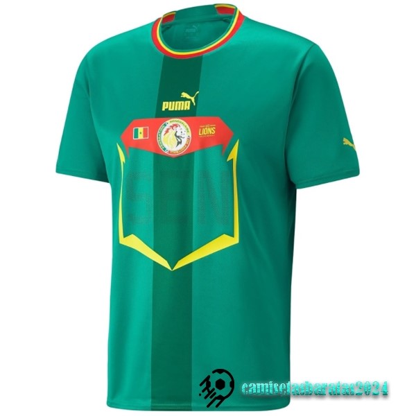 Replicas Tailandia Segunda Camiseta Senegal 2022 Verde
