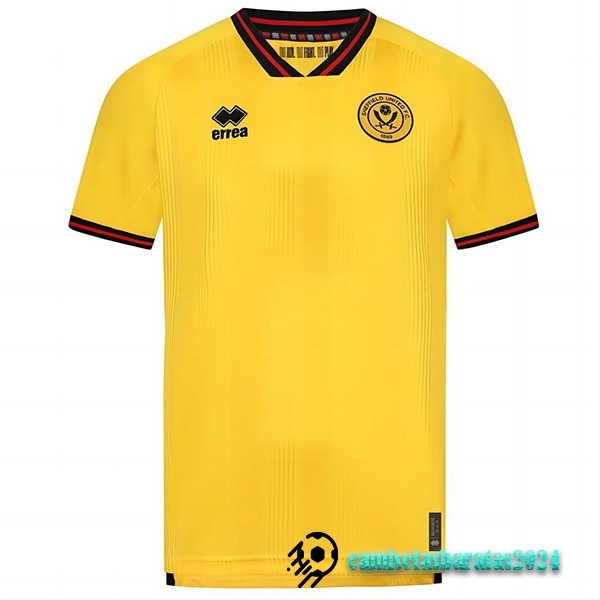 Replicas Tailandia Segunda Camiseta Sheffield United 2023 2024 Amarillo