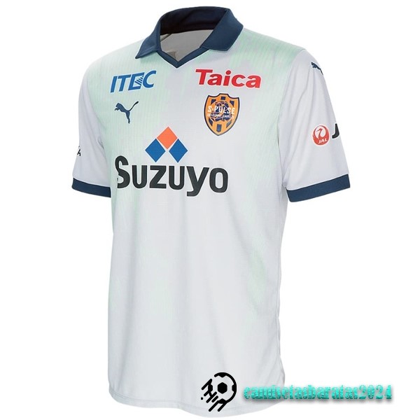 Replicas Tailandia Segunda Camiseta Shimizu S Pulse 2023 2024 Blanco