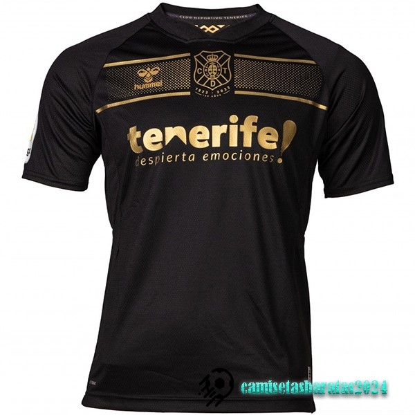 Replicas Tailandia Segunda Camiseta Tenerife 2022 2023 Negro