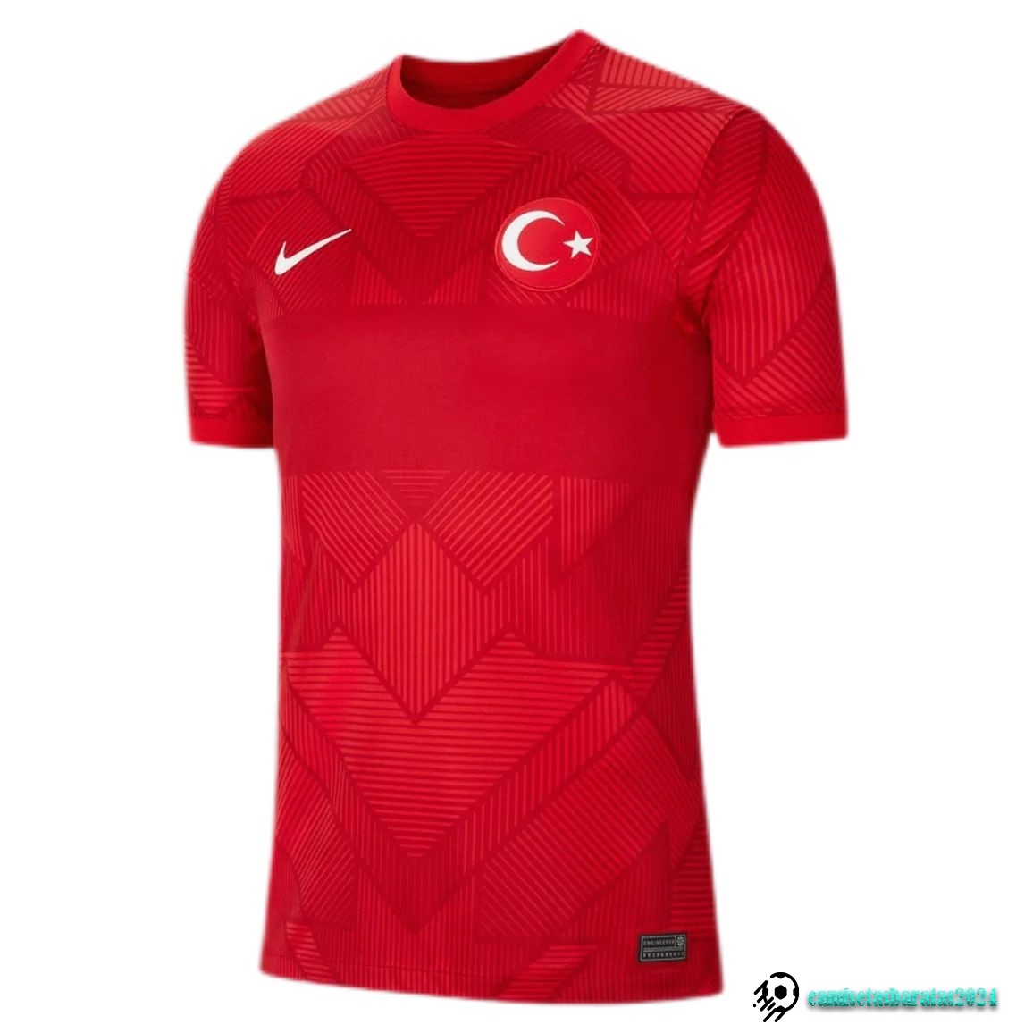 Replicas Tailandia Segunda Camiseta Turquía 2022 Rojo