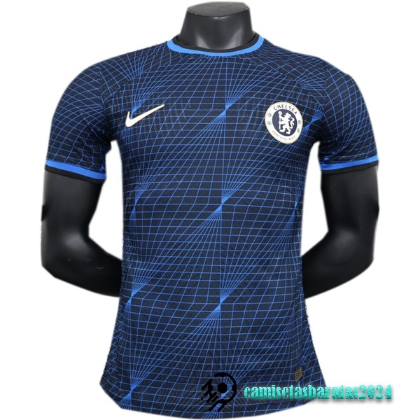 Replicas Tailandia Segunda Jugadores Camiseta Chelsea 2023 2024 Azul