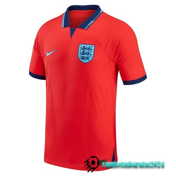 Replicas Tailandia Segunda Jugadores Camiseta Inglaterra 2022 Rojo