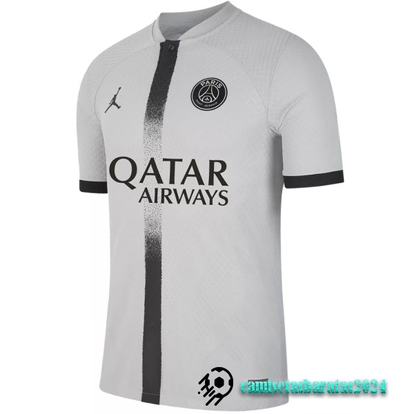 Replicas Tailandia Segunda Jugadores Camiseta Paris Saint Germain 2022 2023 Gris