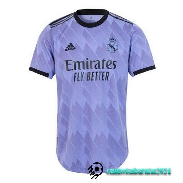 Replicas Tailandia Segunda Jugadores Camiseta Real Madrid 2022 2023 Purpura