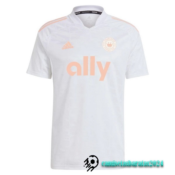 Replicas Tailandia Tercera Camiseta Charlotte 2022 2023 Blanco