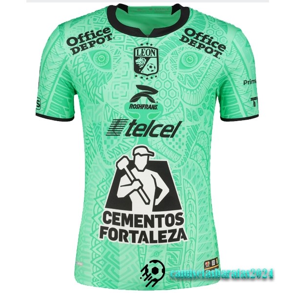 Replicas Tailandia Tercera Camiseta Club León 2022 2023 Verde