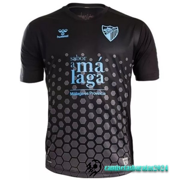 Replicas Tailandia Tercera Camiseta Málaga CF 2022 2023 Negro