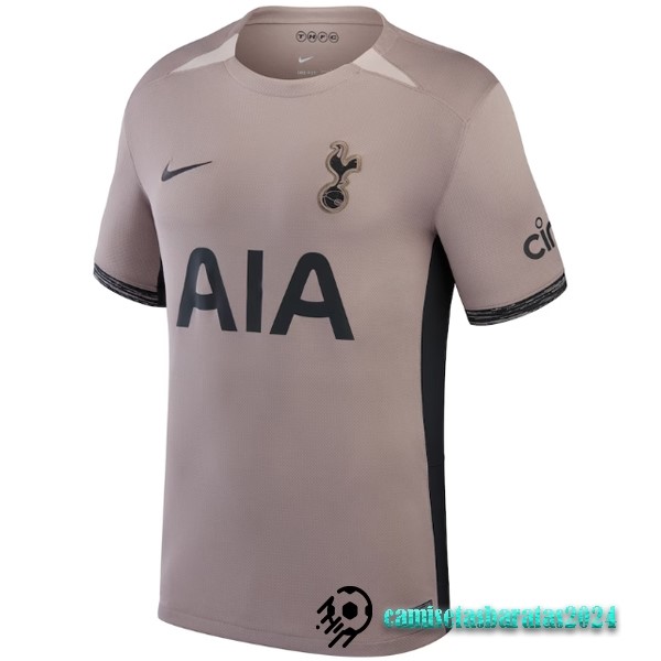 Replicas Tailandia Tercera Camiseta Tottenham Hotspur 2023 2024 Marron