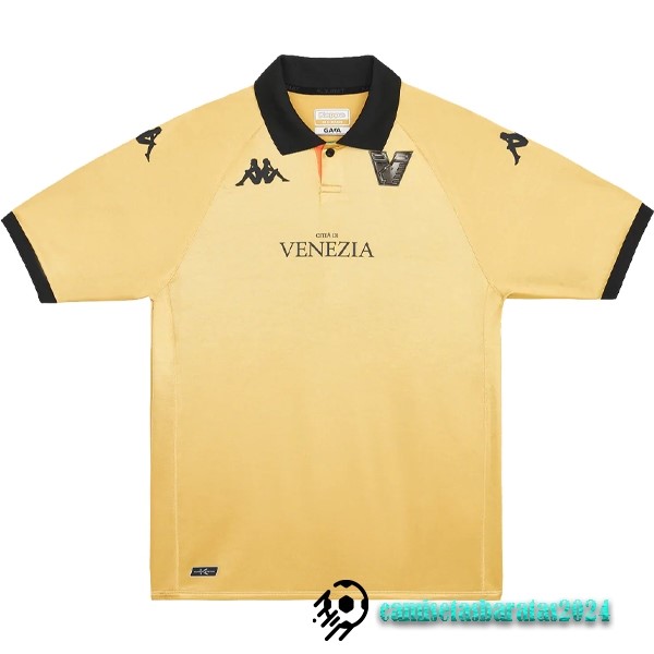 Replicas Tailandia Tercera Camiseta Venezia 2022 2023 Amarillo