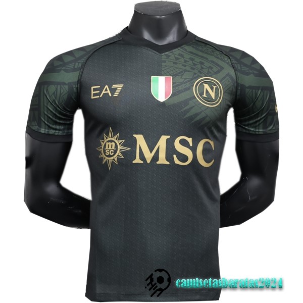 Replicas Tailandia Tercera Jugadores Camiseta Napoli 2023 2024 Verde