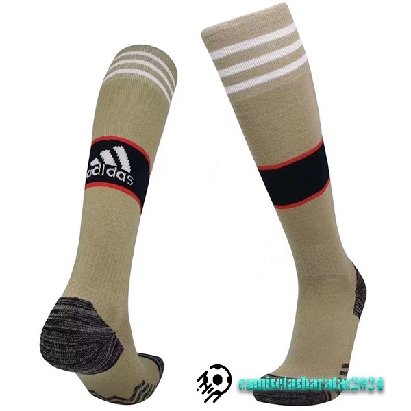 Replicas Tercera Calcetines Ajax 2022 2023 Amarillo