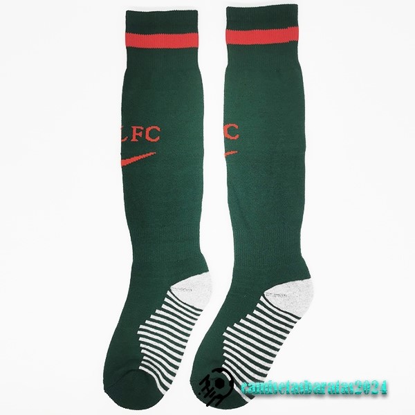 Replicas Tercera Calcetines Liverpool 2022 2023 Verde