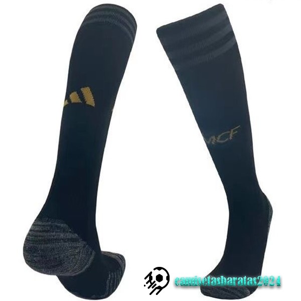 Replicas Tercera Calcetines Real Madrid 2023 2024 Negro