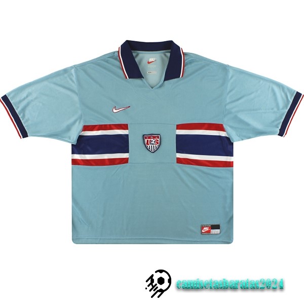 Replicas Tercera Camiseta Estados Unidos Retro 1995 1997 Azul