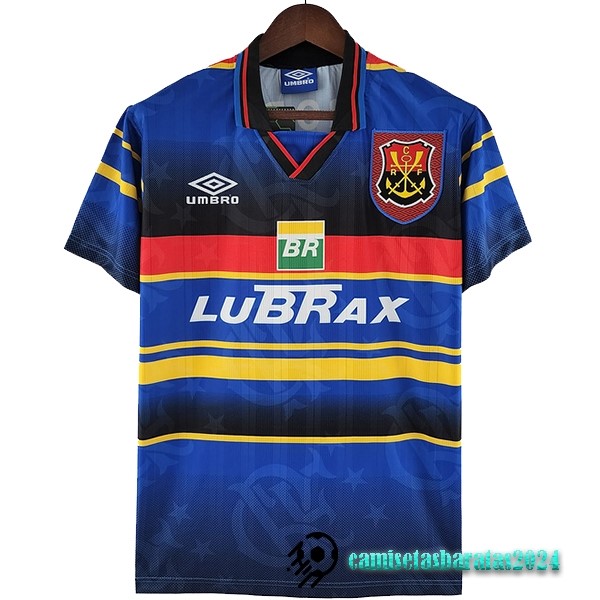 Replicas Tercera Camiseta Flamengo Retro 1995 Azul