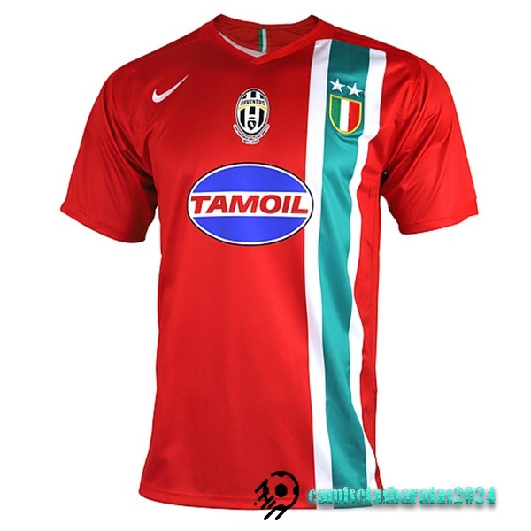 Replicas Tercera Camiseta Juventus Retro 2005 2006 Rojo