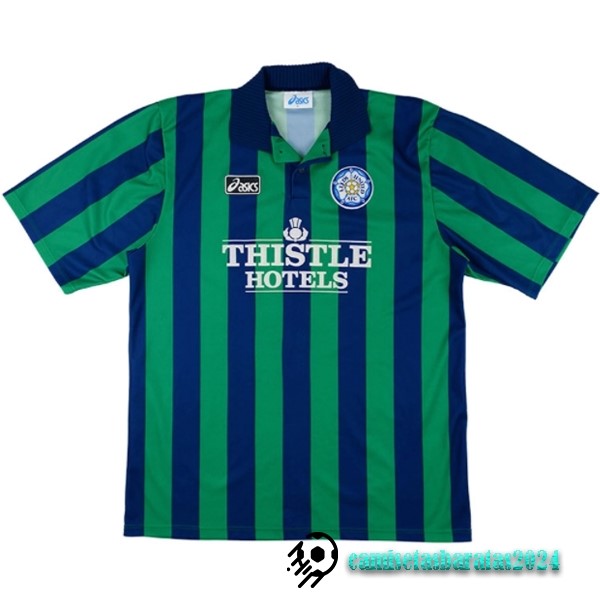 Replicas Tercera Camiseta Leeds United Retro 1994 1996 Verde