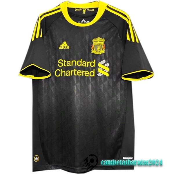 Replicas Tercera Camiseta Liverpool Retro 2010 2011 Amarillo