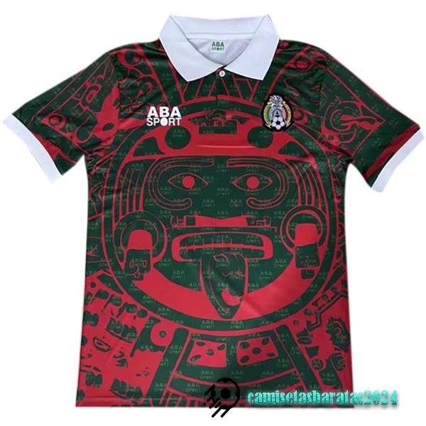 Replicas Tercera Camiseta Mexico Retro 1997 Rojo