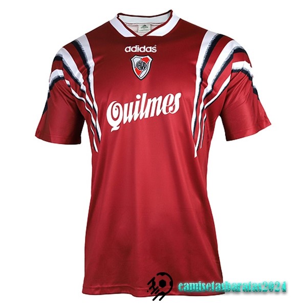 Replicas Tercera Camiseta River Plate Retro 1996 1997 Rojo
