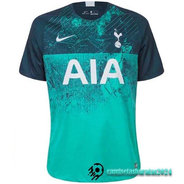 Replicas Tercera Camiseta Tottenham Hotspur Retro 2018 2019 Verde