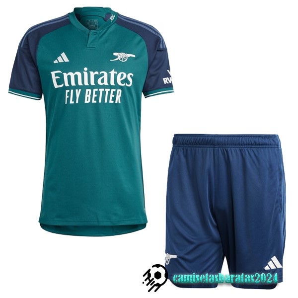 Replicas Tercera Conjunto De Hombre Arsenal 2023 2024 Verde