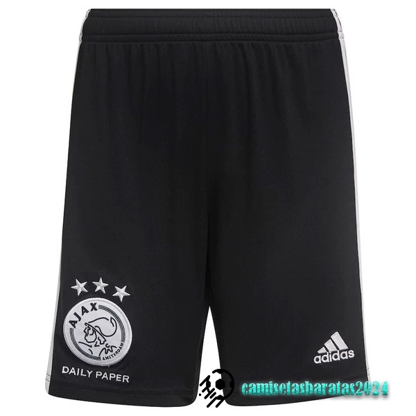 Replicas Tercera Pantalones Ajax 2022 2023 Negro