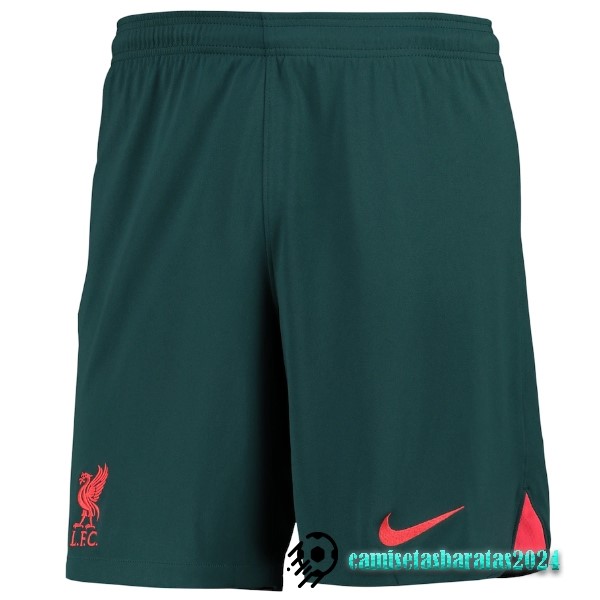 Replicas Tercera Pantalones Liverpool 2022 2023 Verde