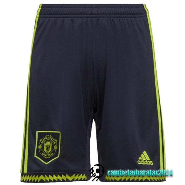 Replicas Tercera Pantalones Manchester United 2022 2023 Negro