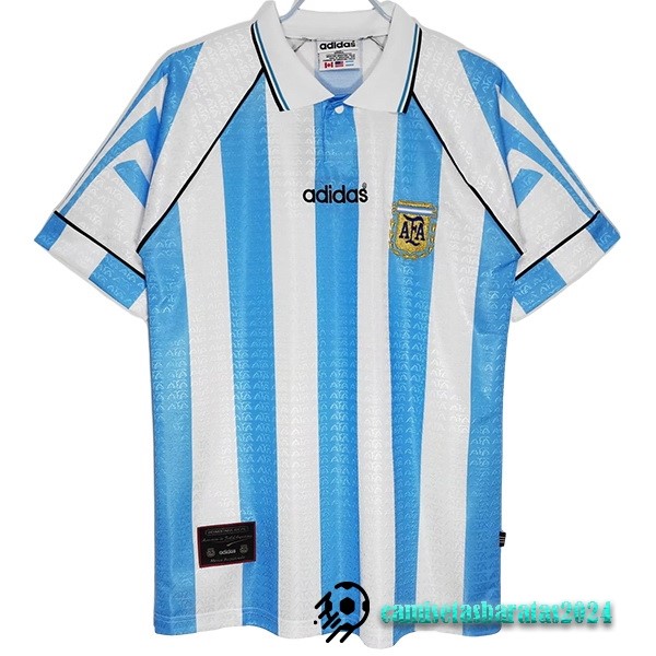 Replicas Casa Camiseta Argentina Retro 1996 Azul