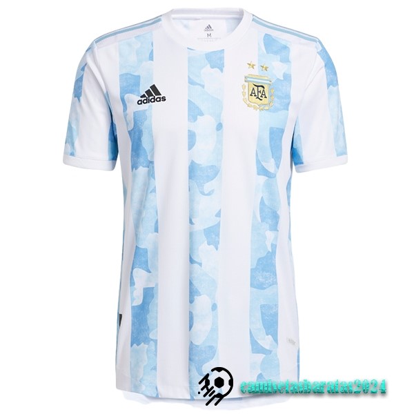 Replicas Casa Camiseta Argentina Retro 2020 Azul