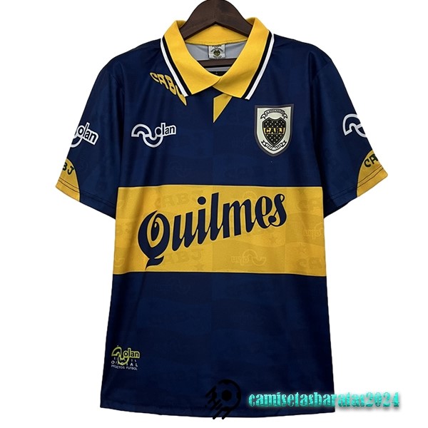 Replicas Casa Camiseta Boca Juniors Retro 1995 1996 Azul