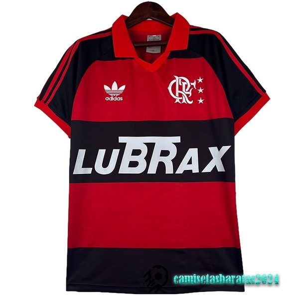 Replicas Casa Camiseta Flamengo Retro 1987 Rojo