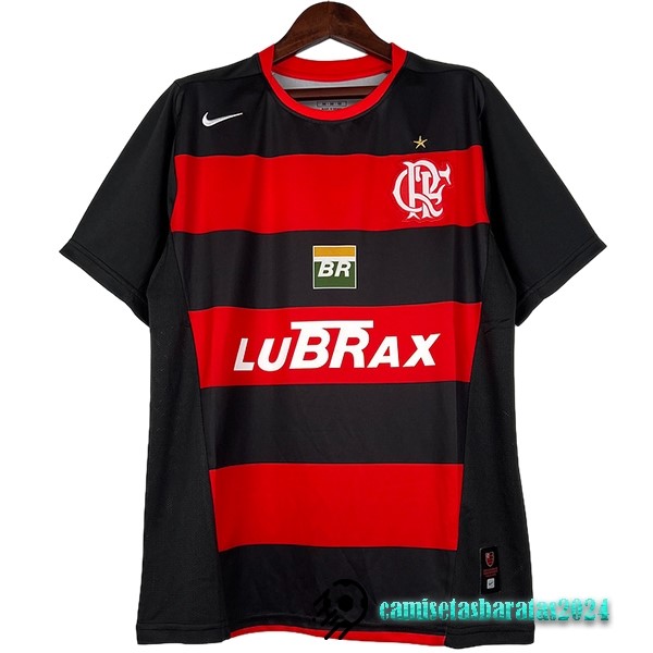 Replicas Casa Camiseta Flamengo Retro 2002 Rojo