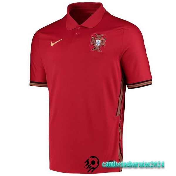 Replicas Casa Camiseta Portugal Retro 2020 Rojo