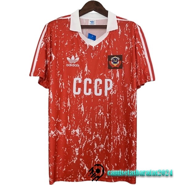 Replicas Casa Camiseta Unión Soviética Retro 1990 Rojo