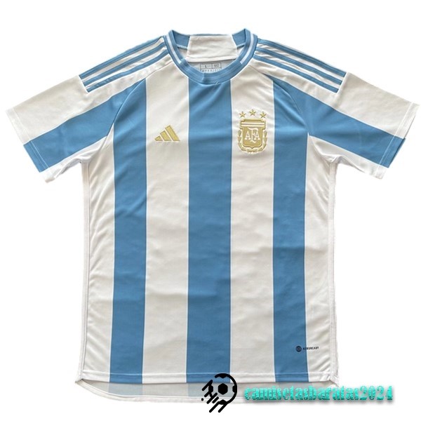 Replicas Casa Concepto Camiseta Argentina 2024 Azul Blanco