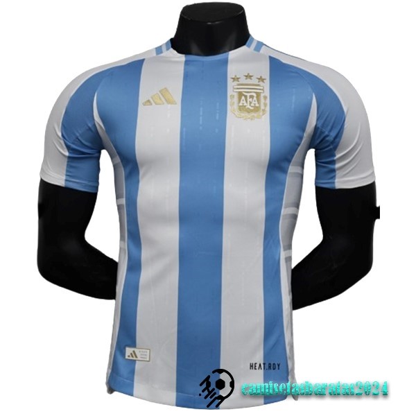 Replicas Casa Jugadores Concepto Camiseta Argentina 2024 Azul Blanco