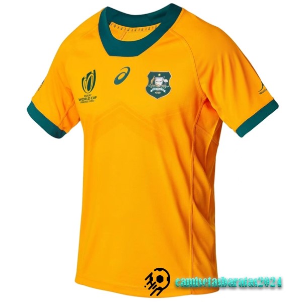 Replicas Casa Rugby Camiseta Australia Championne du Monde 2023 Amarillo