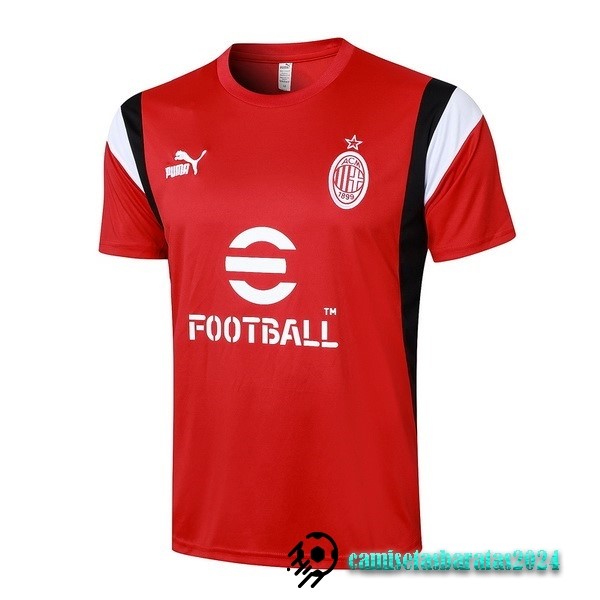 Replicas Entrenamiento AC Milan 2023 2024 Rojo