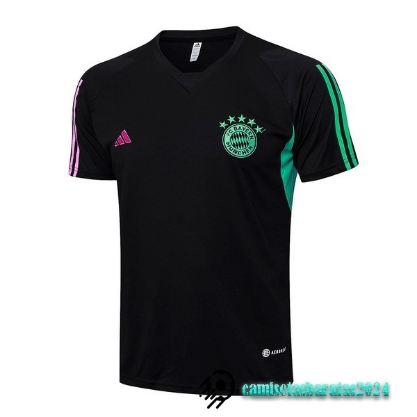 Replicas Entrenamiento Bayern Múnich 2023 2024 Negro Purpura Verde