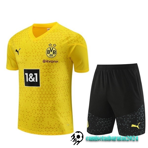 Replicas Entrenamiento Conjunto Completo Borussia Dortmund 2023 2024 Amarillo I Negro