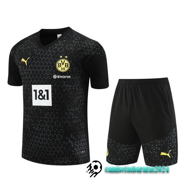 Replicas Entrenamiento Conjunto Completo Borussia Dortmund 2023 2024 Negro