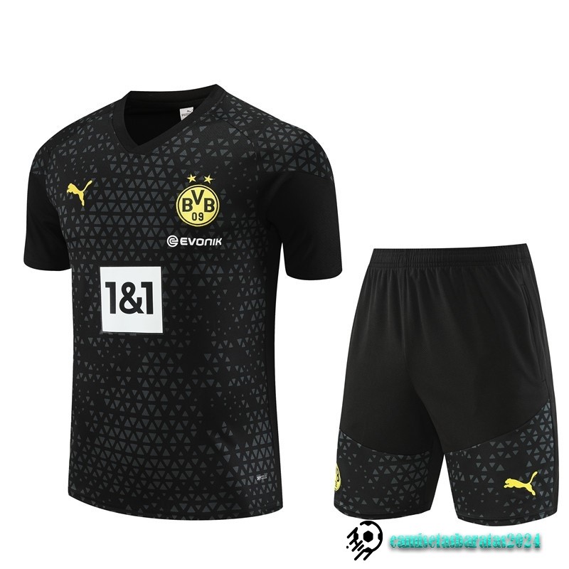 Replicas Entrenamiento Conjunto Completo Niños Borussia Dortmund 2023 2024 Negro
