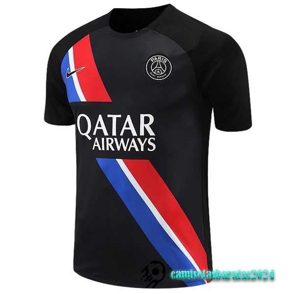 Replicas Entrenamiento Paris Saint Germain 2023 2024 Negro Rojo Azul